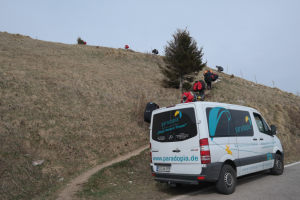 Fußmarsch zum Panetone